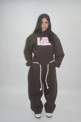 Tuta Felpata Cioccolato