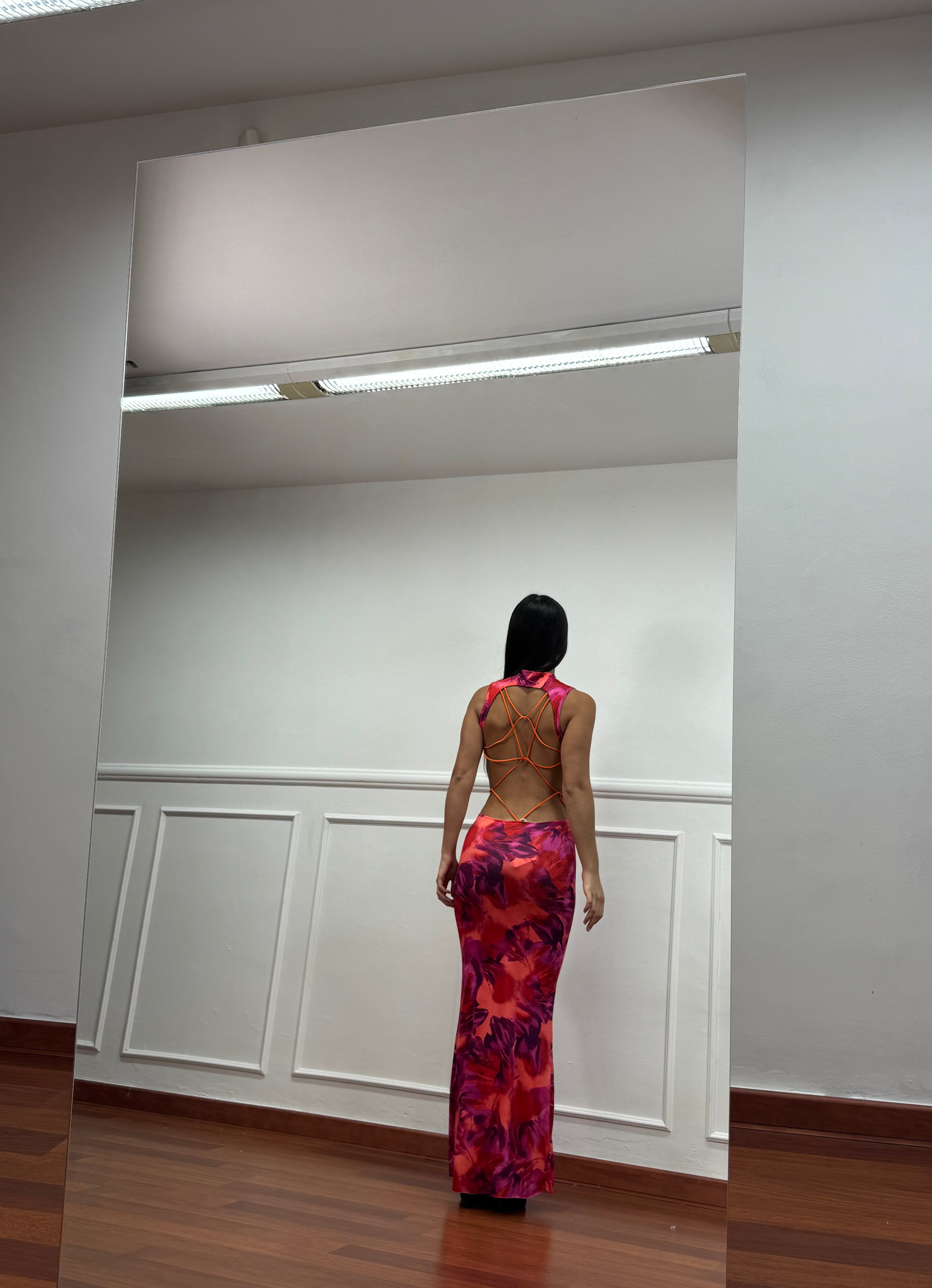 Abito Allen Fucsia