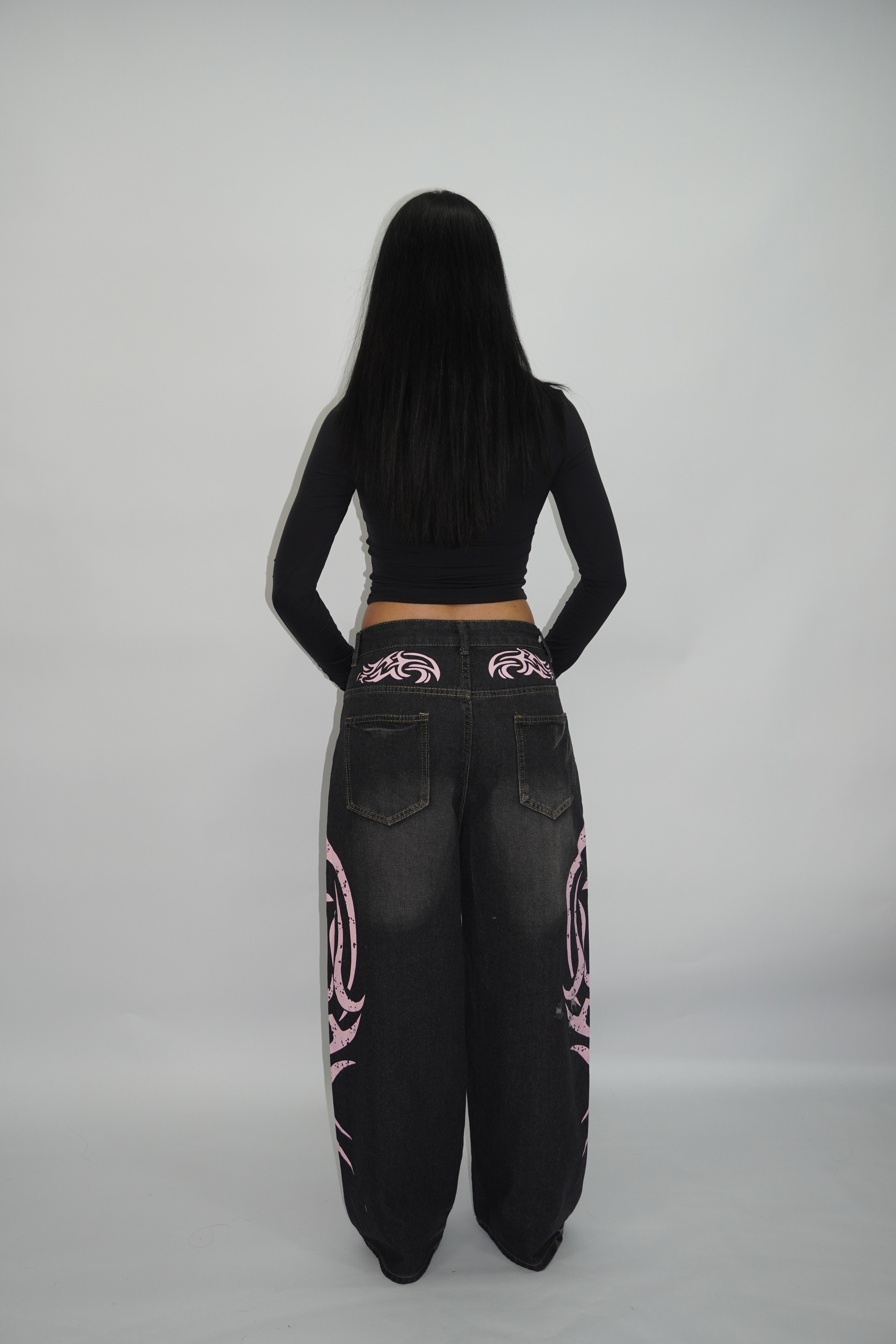 Jeans Wide Pink